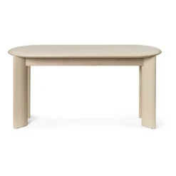 Banc Bevel 90 cm, Hêtre blanchi à l’huile