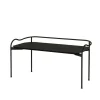 Banc Bubble Outdoor, Noir