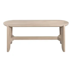 Banc Eli 110x39,5x45 cm, Chêne