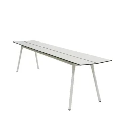 Banc Ella, blanc, 180cm