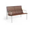 Banc Lounge Traverse Lounge avec accoudoirs, Oiled ash