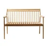 Banc M12 Sammen 2 places, Teak-nature oiled