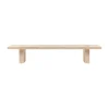 Banc Max 43x250 cm, Frêne