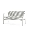 Banc Palissade Dining avec accoudoirs, Sky grey
