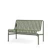 Banc Palissade Dining sans accoudoir, Olive