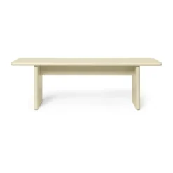 Banc Rink 140 cm, Eggshell