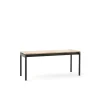 Banc Ville AV27 small 110x40 cm, Warm black