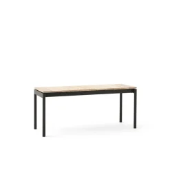 Banc Ville AV27 small 110x40 cm, Warm black