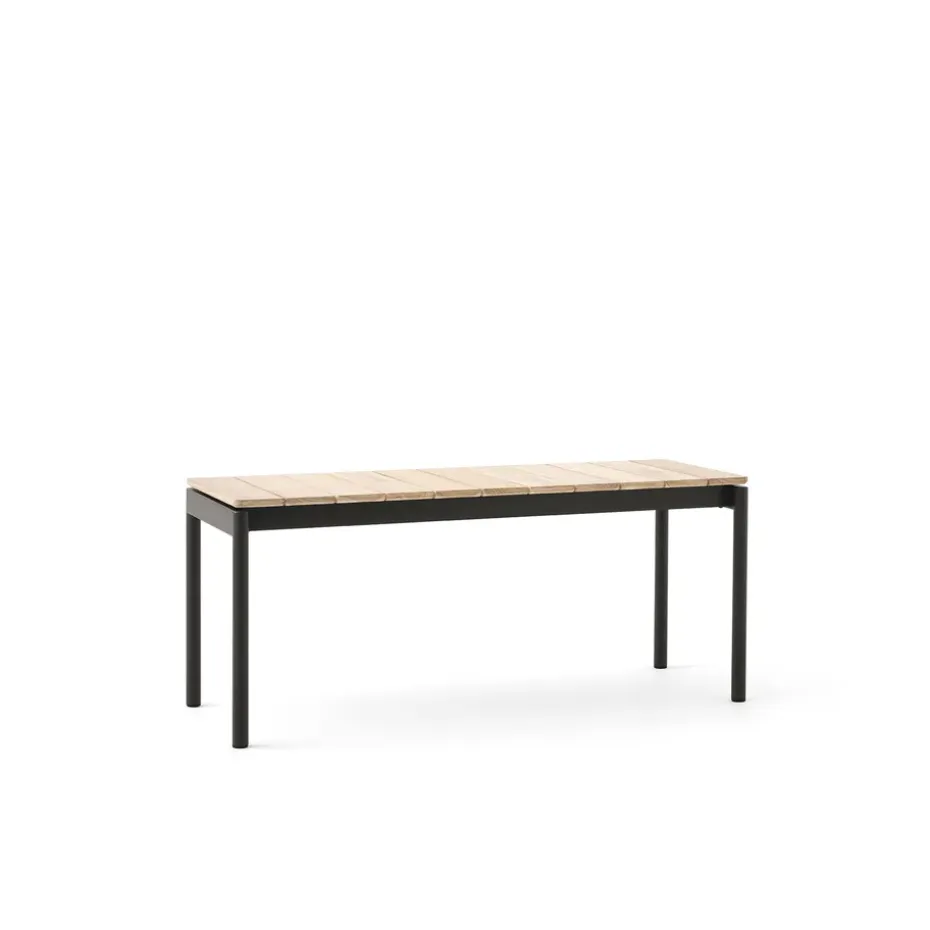 Banc Ville AV27 small 110x40 cm, Warm black
