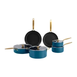 Batterie de cuisine Combekk Element, 10 pièces, Ocean Blue