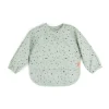 Bavoir à manches Happy Dots, Vert