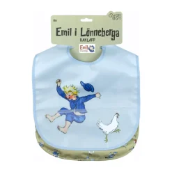Bavoir Emil i Lönneberga, lot de 2, Bleu