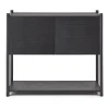 Bibliothèque Sceene bookcase C, Chêne teinté noir