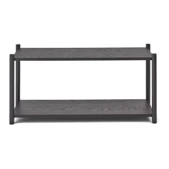 Bibliothèque Sceene bookcase F, Chêne teinté noir
