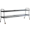Bill Shoe Shelf L, Noir-marron foncé