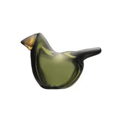 Birds by Toikka muscicapidés, Vert mousse-cuivre