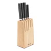 Bloc à couteau avec 5 couteaux Profile, Bois