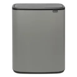 Bo Touch Bin 60 L, Mineral concrete grey