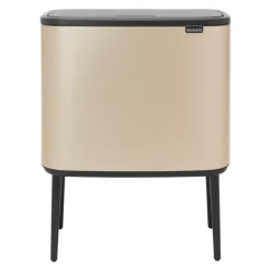 Bo Touch Bin 11+23 litres, Metallic Gold