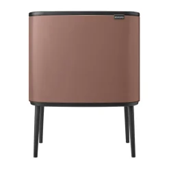 Bo Touch Bin 11+23 litres, Satin Taupe