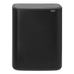 Bo Touch Bin 2x30 L, Noir mat