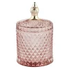 Bocal avec couvercle Miya Ø10,5cm, Misty rose