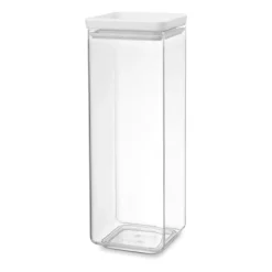 Bocal de rangement carré TASTY+ 2,5 L, Gris clair