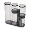 Bocal de rangement Podium 32,6 cm, Acier