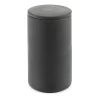 Bocal de stockage rond avec couvercle Cose haut Ø7 cm, Gris foncé