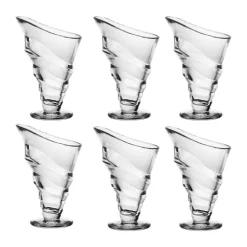 Bol à dessert Circee Haute 27 cl, lot de 6, Transparent