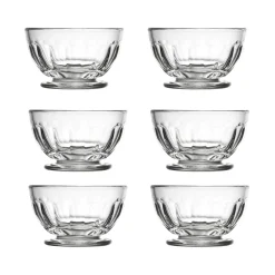 Bol à dessert Perigord petit 15 cl, lot de 6, Transparent