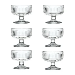 Bol à dessert Tahiti 23 cl, lot de 6, Transparent