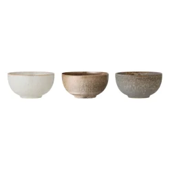 Bol Addison Ø16 cm 3 Pièces, Gris