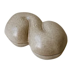 Bol avec couvercle Bun 11x18 cm, Beige