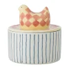 Bol Biona avec couvercle Ø11 cm, Rose