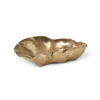 Bol décoratif Oyster 10,5 cm, Laiton
