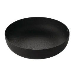 Bol de service Alessi noir, 24 cm