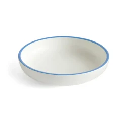Bol de service L Sobremesa Ø25 cm, White-blue