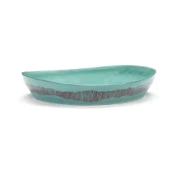 Bol de service Ottolenghi Feast S Ø30 cm, Azure stripes-red