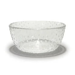 Bol de verre Raw Ø14 cm, Clair