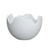 Bol Happy Easter Coquille d'œuf large, White