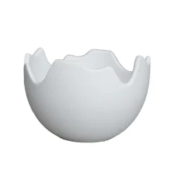 Bol Happy Easter Coquille d'œuf large, White
