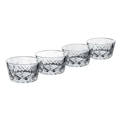 Bol Harvey Ø11,5 cm Lot de 4, Transparent