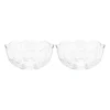 Bol Lily Ø13 cm, lot de 2, Transparent