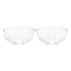 Bol Lily Ø13 cm, lot de 2, Transparent