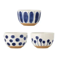 Bol Linora 58 cl Lot de 3, Bleu