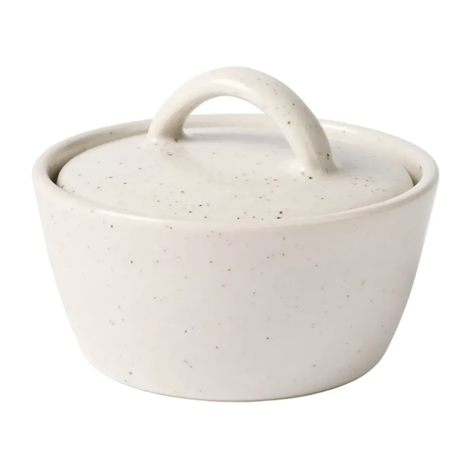 Bol Nordic Vanilla avec couvercle, Ø8 cm