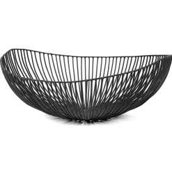 Bol oval Meo, Noir