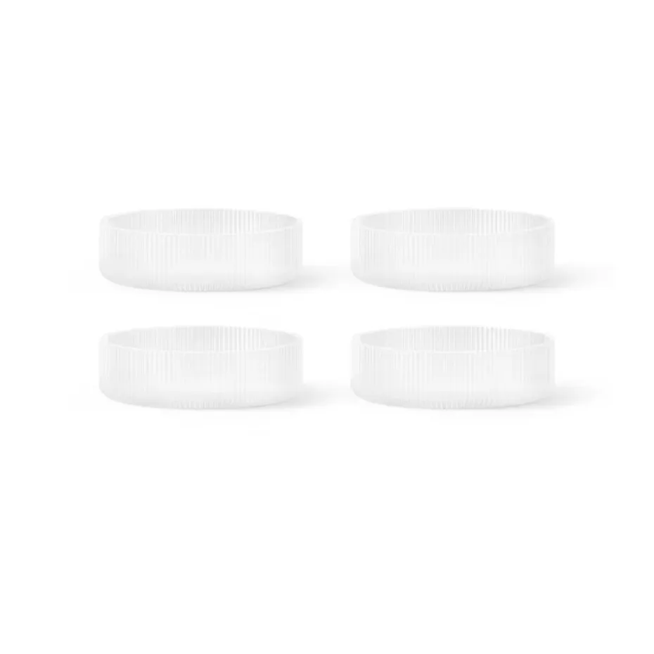 Bol petit-déjeuner Ripple, lot de 4, Frosted