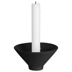 Bol pour bougie avec accroche Ernst, Noir